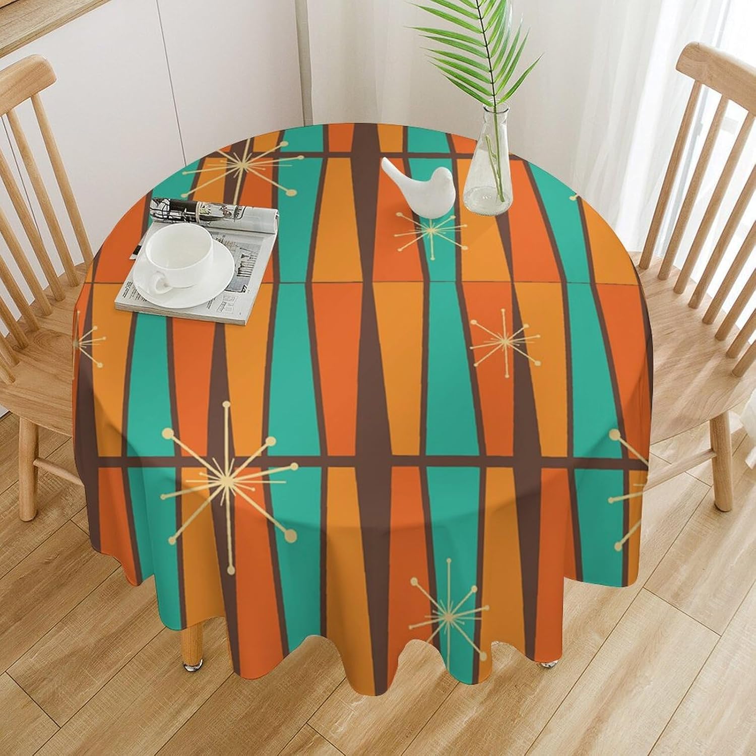 Century Textile & Sewing Supply Photos - Скатерть круглая в стиле Mid-Century Modern,