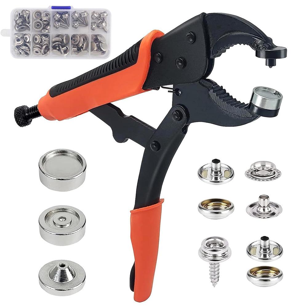 Snap Button Plier - Щипцы для кнопок-застежек из нержавеющей стали,