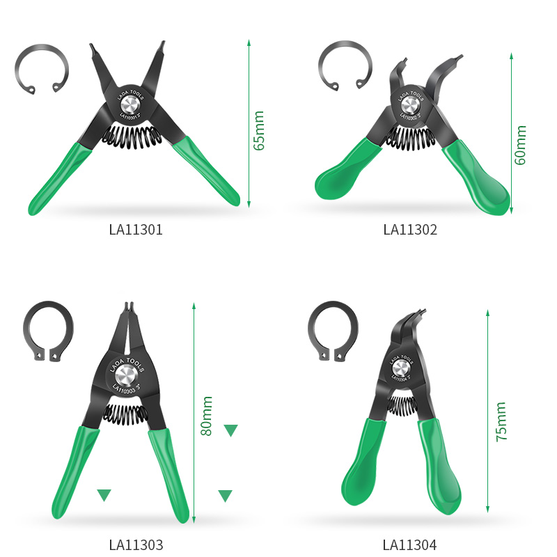 Snap Button Plier - LAOA Мини-щипцы для стопорных колец, 3-дюймовый