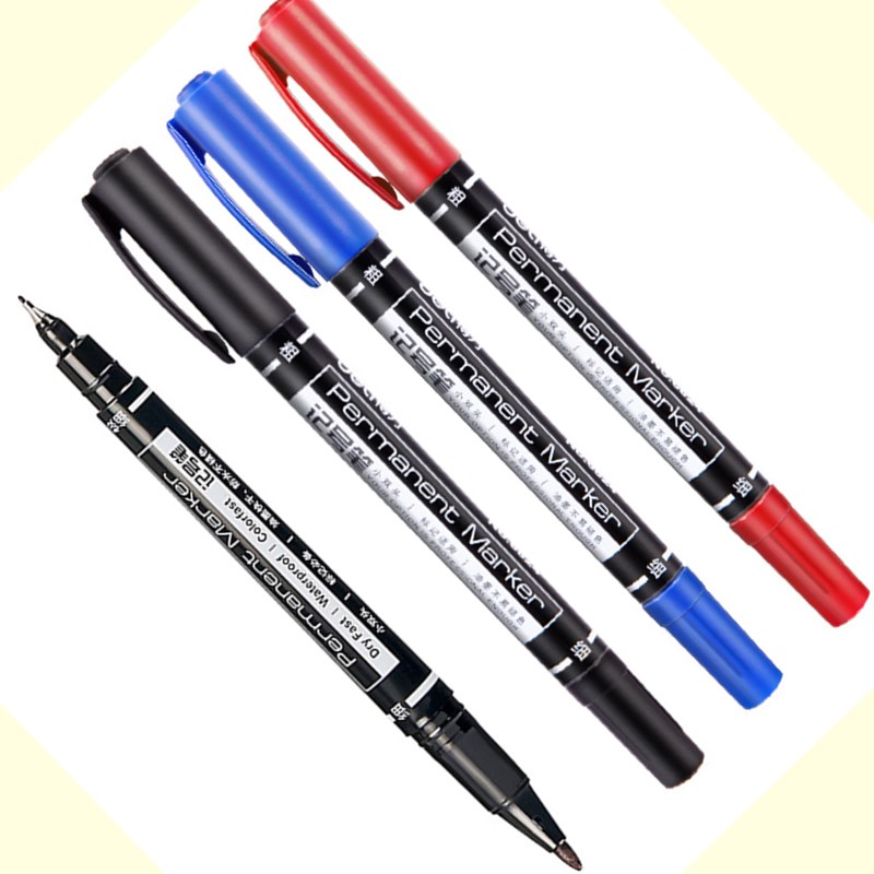 Fabric Marking Pen - Deli 0,5 мм/1 мм двойной наконечник