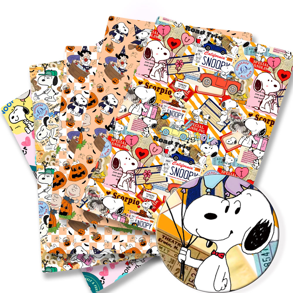 Sewing Textiles - Ткань TAKARA TOMY Snoopy, 140x50 см,