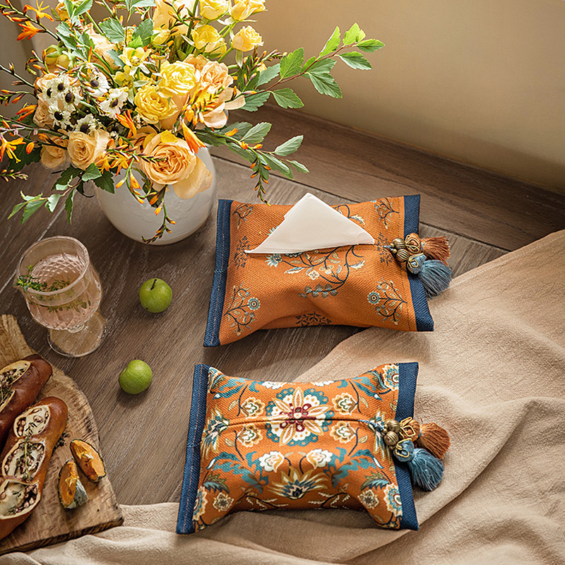 Pattern Tissue Paper - Многоцелевая коробка для салфеток в стиле
