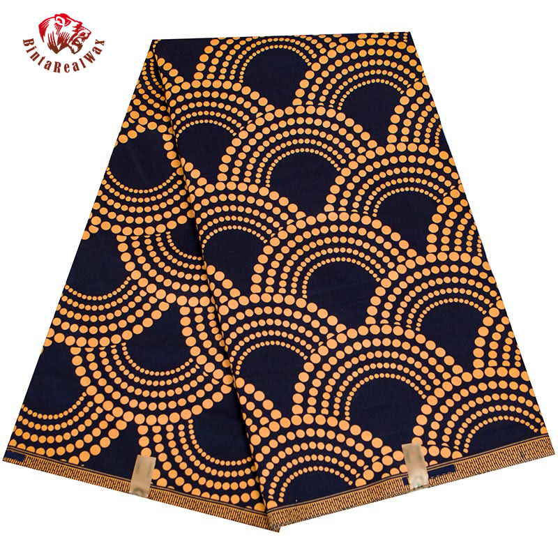 Sewing Batik - BintaRealWax, Африканский цветочный рисунок, полиэстер Анкары,