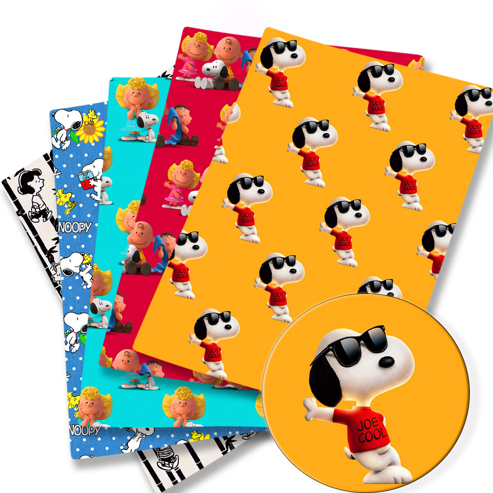 Sewing Textiles - Ткань TAKARA TOMY Snoopy, 140x50 см,