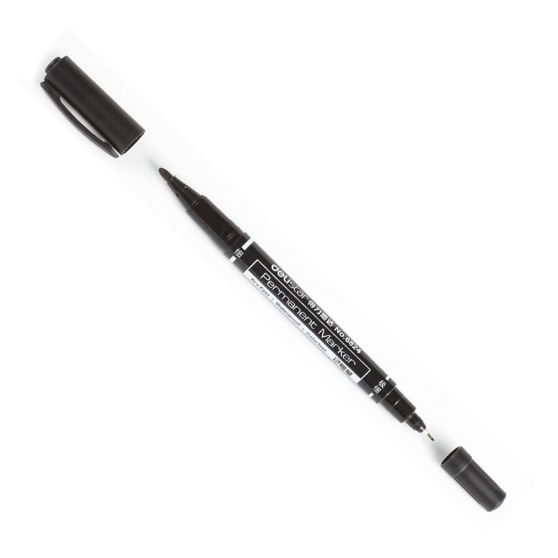 Deli 0,5 мм/1 мм двойной након – обзор и цена Fabric Marking Pen