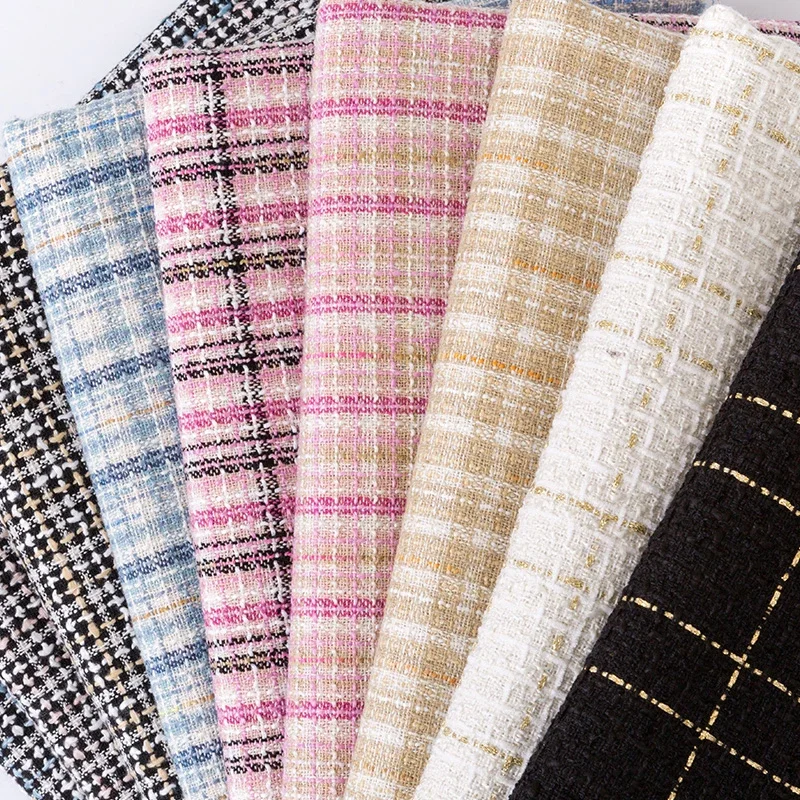 50 см Золотая Шелковая Маленьк – обзор и цена Sewing Tweed Fabric
