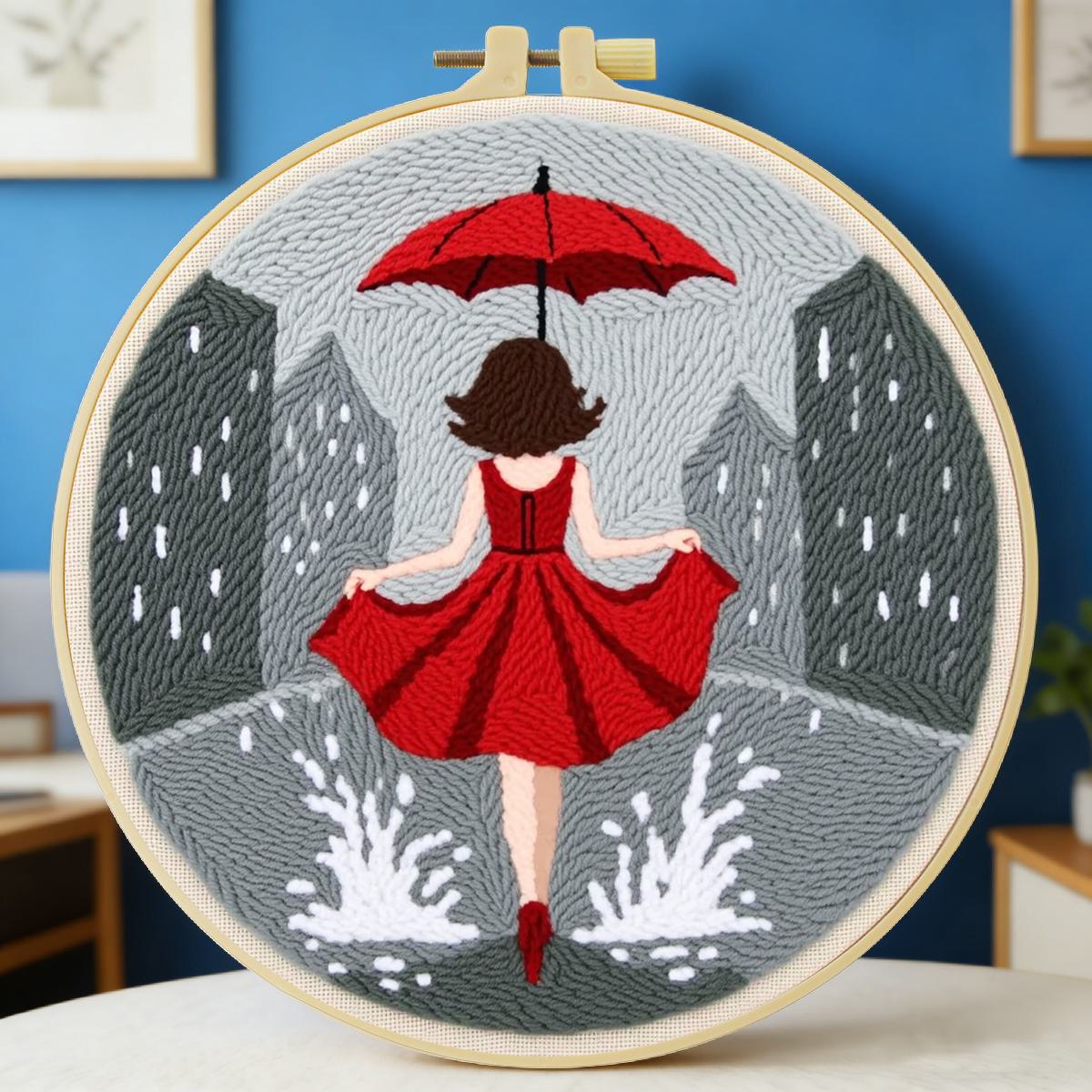 Набор для вышивания панч-нидл  – обзор и цена Is Sewing Textile Art
