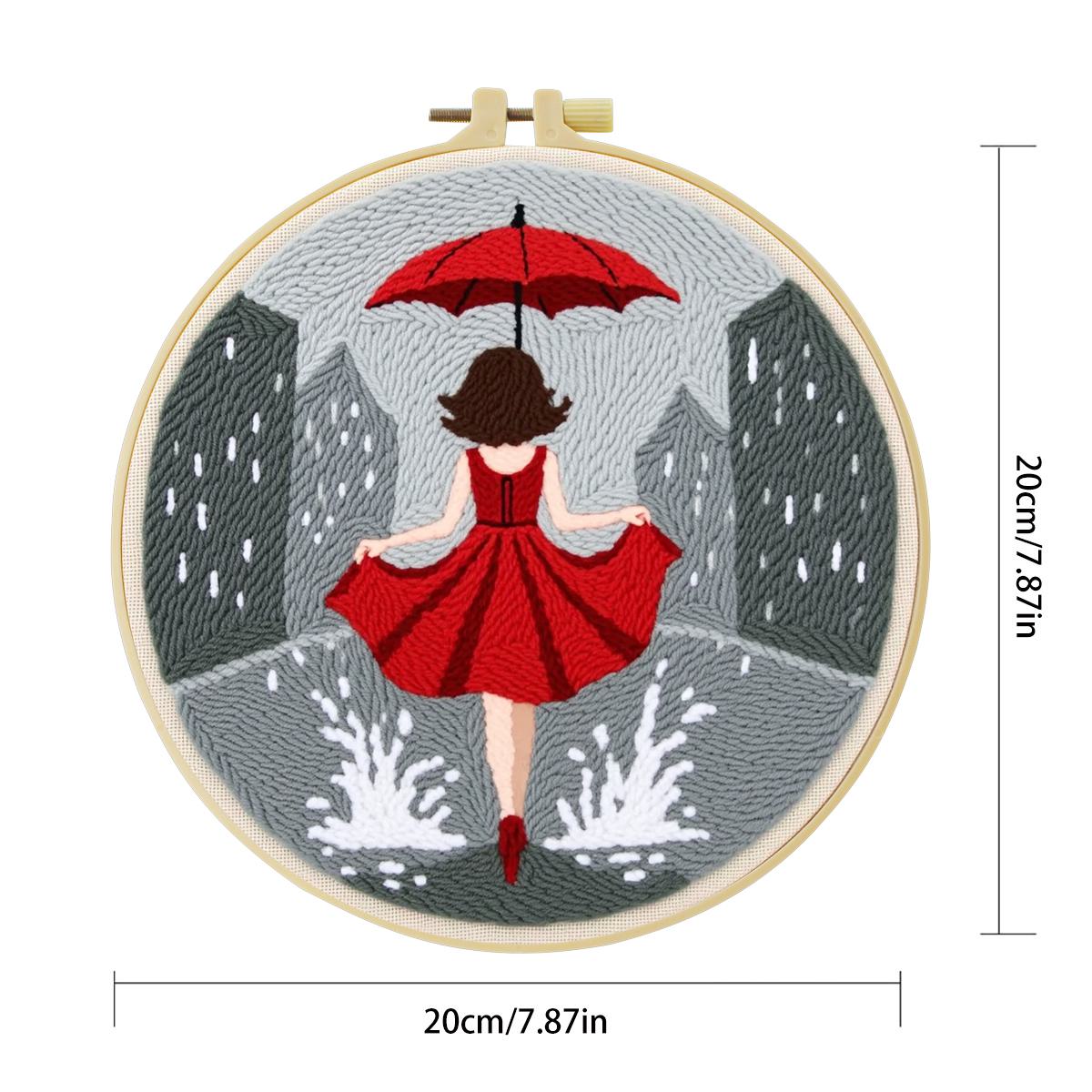 Набор для вышивания панч-нидл  – обзор и цена Is Sewing Textile Art