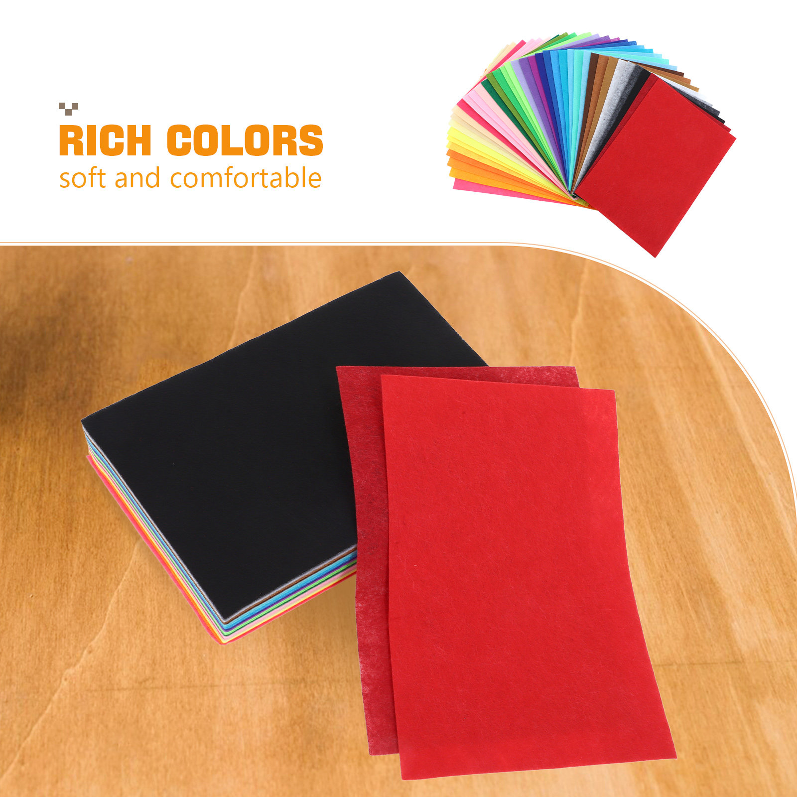 Набор из 40 листов фетра разны – обзор и цена Is Sewing Textile Art