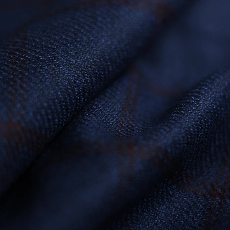 Redraspberry, Синяя Клетчатая  – обзор и цена Sewing Tweed Fabric