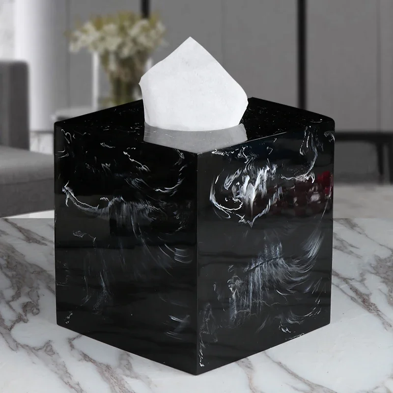 Черно-белая коробка для салфет – обзор и цена Pattern Tissue Paper