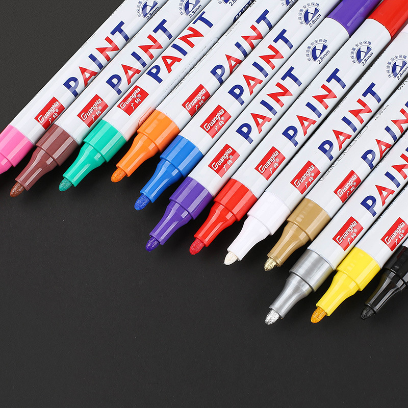 12 шт., маркеры с белой краско – обзор и цена Fabric Marking Pen