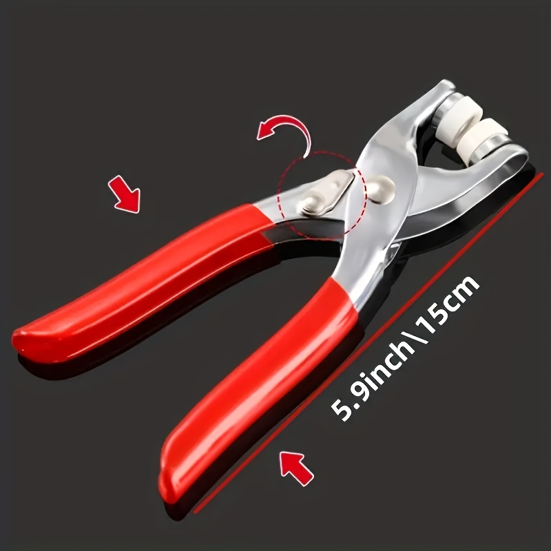 Набор металлических кнопок-защ – обзор и цена Snap Button Plier
