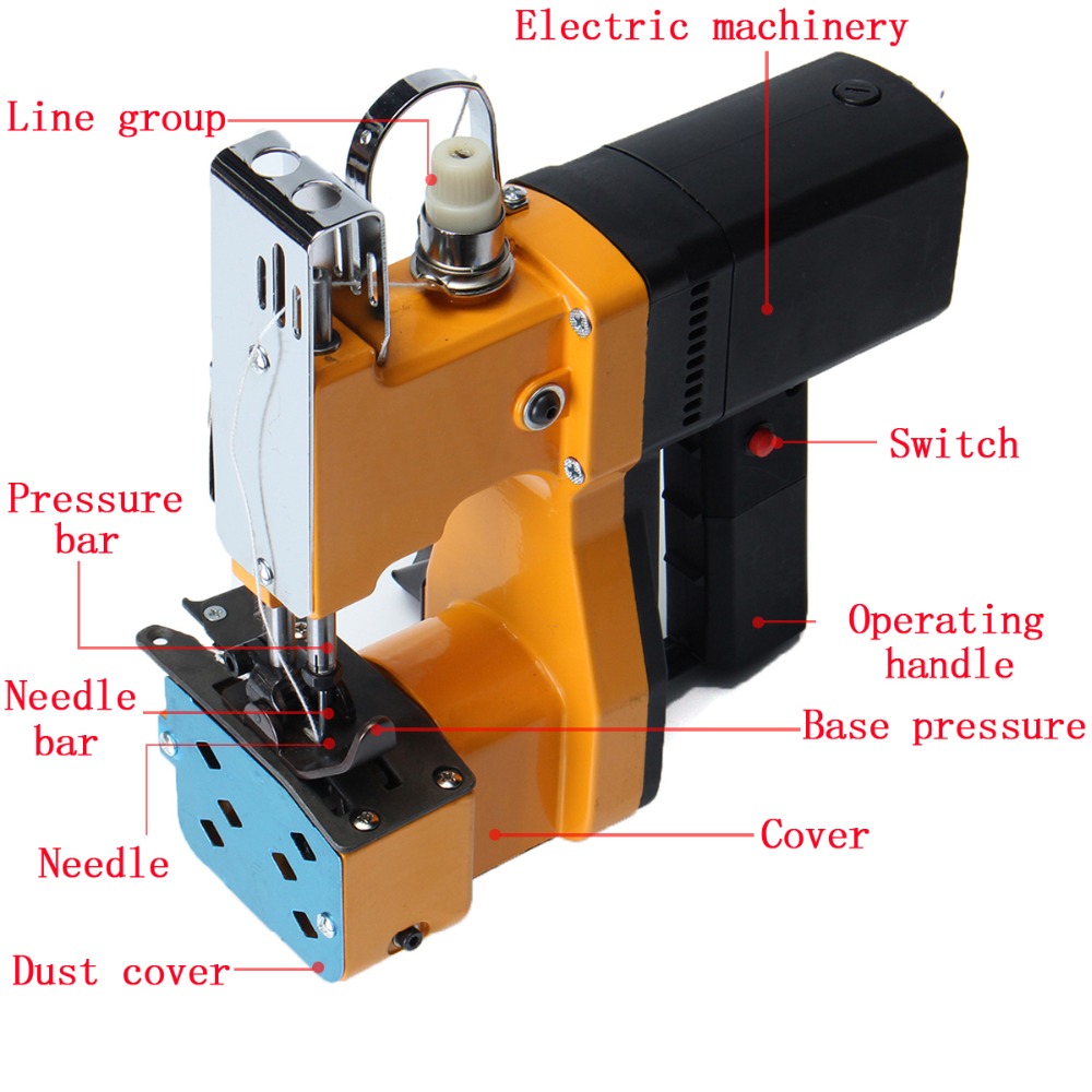 Электрическая машина для зашив – обзор и цена Sewing Machine For Textile
