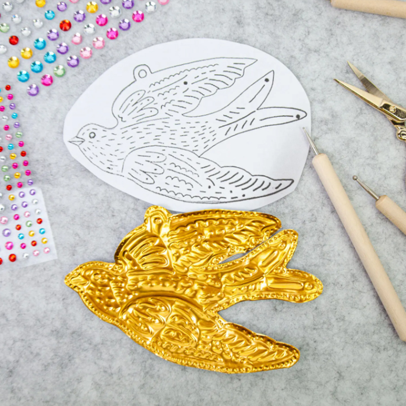 DIY Золотая фольга Художествен – обзор и цена Sewing Art