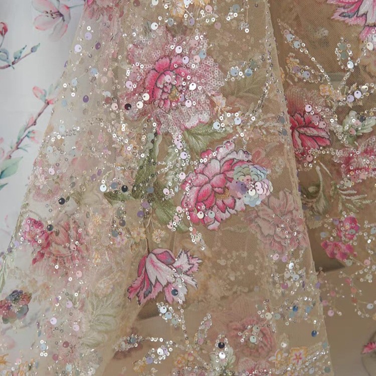 Роскошная кружевная ткань с би – обзор и цена Sewing Textiles