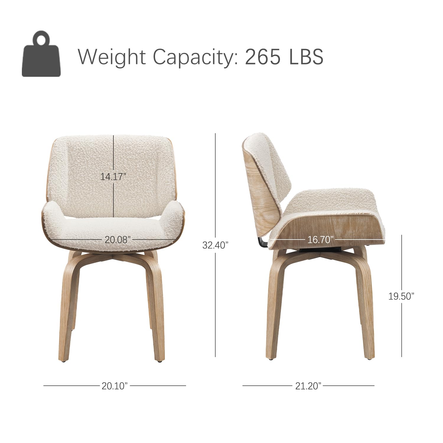 Поворотный обеденный стул, обе – обзор и цена Century Textile & Sewing Supply Photos